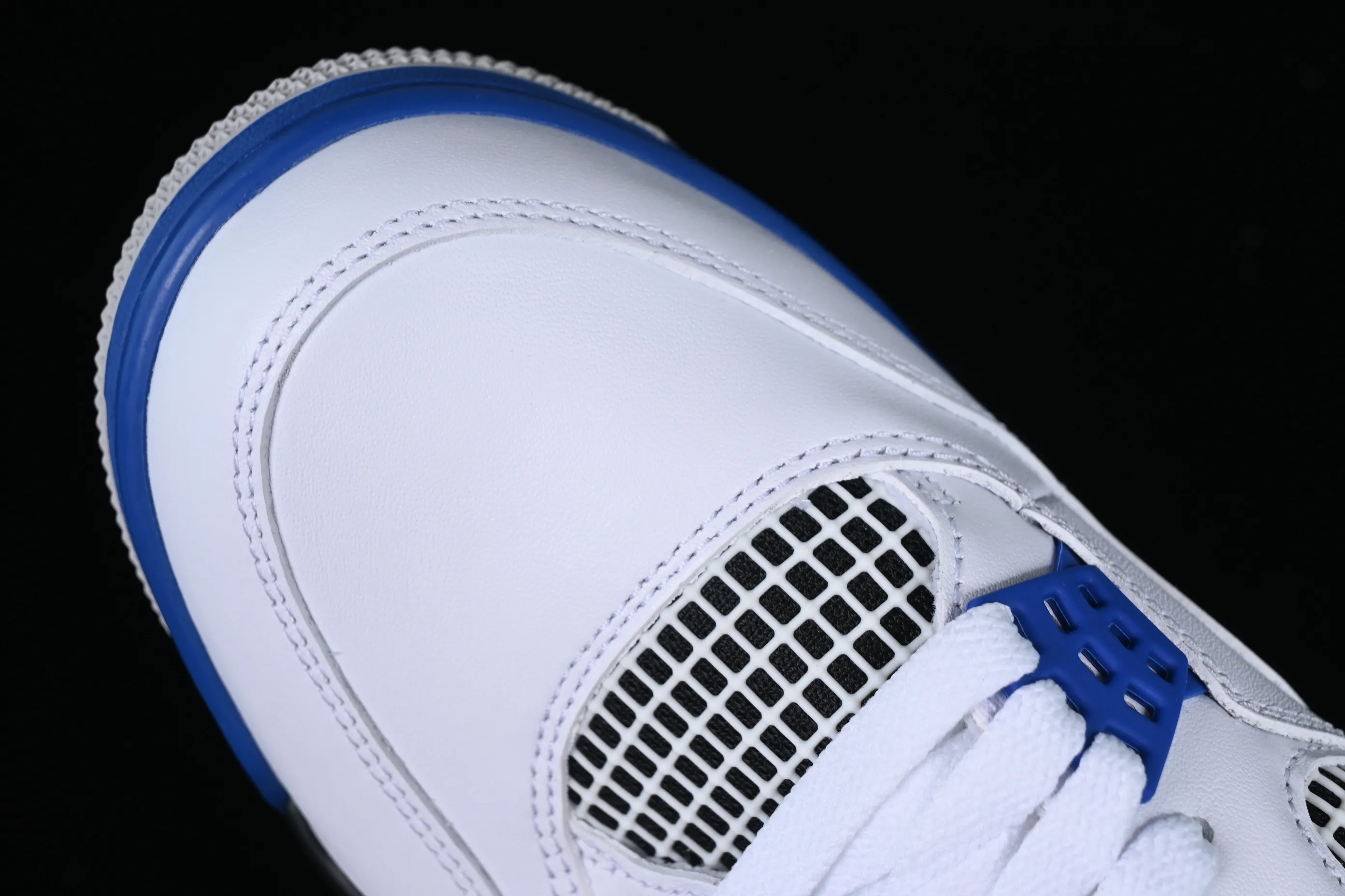 All categories Air Jordan Jordan series basketball shoes Air Jordan 4 GX foreign trade version Air Jordan 4 Retro AJ4 Joe 4 white and blue 308497-117